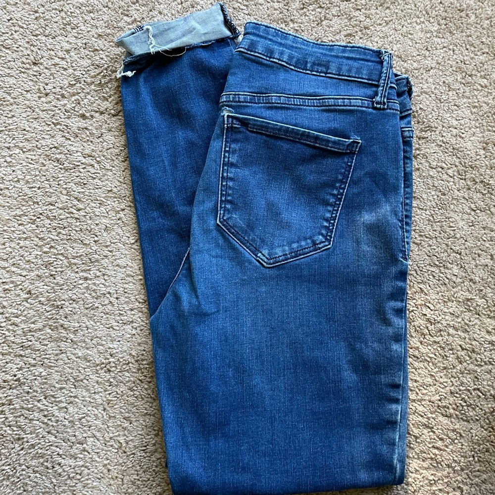 Super skinny 3/4 length jeans